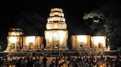 Dine at Angkor Temple