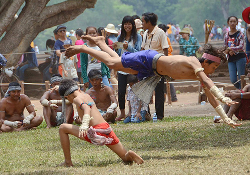 Cambodian Fight Dance